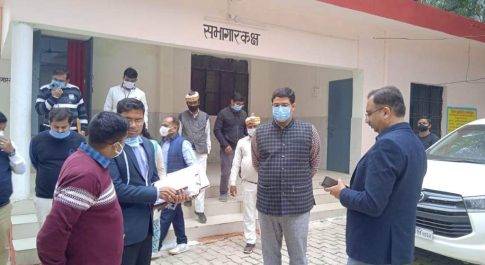 महानिदेशक पर्यटन ने किया मुख्यमंत्री कार्यक्रम स्थल का निरीक्षण