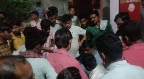 रेलवे ट्रैक पर मालगाड़ी से कटकर युवक-युवती की मौत