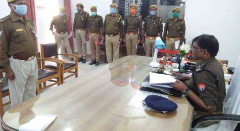 पंचाय़त चुनाव के दृष्टिगत क्षेत्र में शान्ति व कानून व्यवस्था स्थापित करने हेतु एसपी ने महकमो को दी जिम्मेदारी