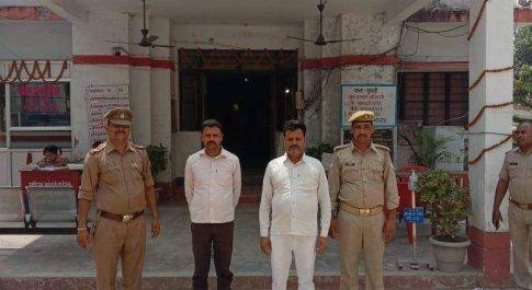 घुघली पुलिस ने दो अभियुक्तों को किया गिरफ्तार