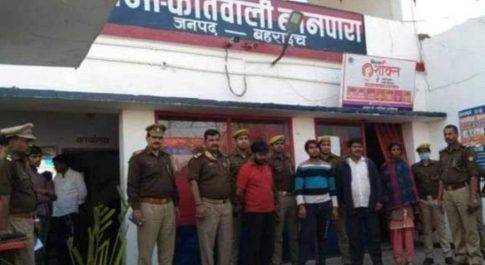 नानपारा पुलिस ने पकड़ी अवैध शराब के साथ चार लोग गिरफ्तार