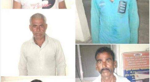 महाराजगंज। बृजमनगंज पुलिस का एक बार फिर से कच्ची शराब के खिलाफ चला डंडा