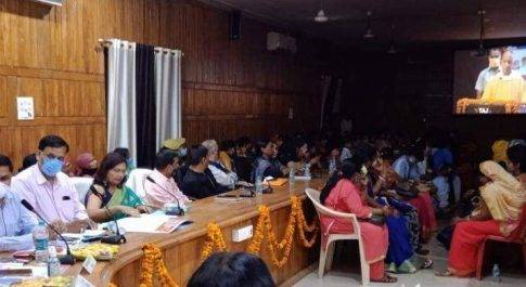 अन्तर्राष्ट्रीय महिला दिवस के अवसर पर लखनऊ में आयोजित कार्यक्रम का हुआ सजीव प्रसारण