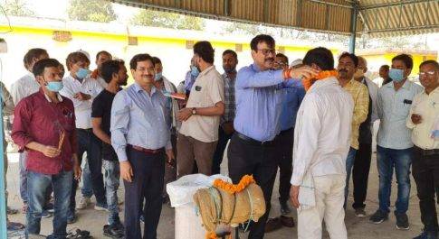 जनपद में गेहॅू खरीद कार्य का हुआ शुभारम्भ