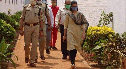 सचिव ज़िला विधिक सेवा प्राधिकरण ने किया जिला कारागार का निरीक्षण