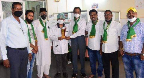 मुस्लिम महासंघ ने किया 61 यूनिट रक्तदान