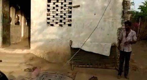 आंधी तूफान के कारण 11000 हजार लाइन का एक तार टूटा
