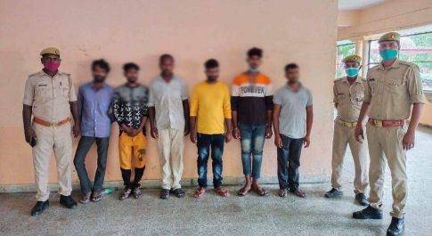 शान्ति भंग की आशंका के मद्देनजर थाना घुघली द्वारा की गयी कार्यवाही-