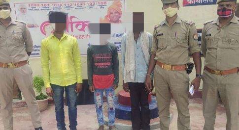 थाना सिंदुरिया पुलिस टीम ने चोरी में वाछिंत 03 नफर अभियुक्त गिरफ्तार, चोरी किया गया माल बरामद