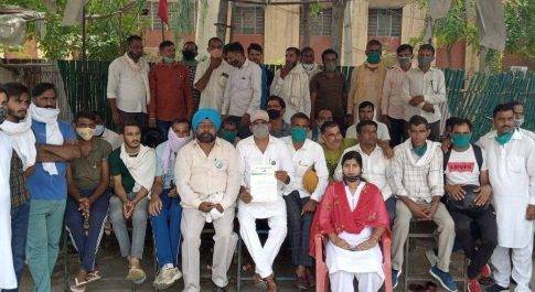 आम आदमी पार्टी,श्रीगंगानगर ने विकास डब्ल्यू एस पी लिमिटेड रिको के मजदूरों-कर्मचारियों की मांगो को लेकर मुख्य मंत्री के नाम ज्ञापन सौंपा
