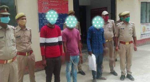कोल्हुई पुलिस ने सामूहिक दुष्कर्म के वांछित तीन अभियुक्तों गिरफ्तार कर भेजा जेल