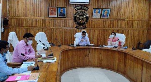 डीएम की अध्यक्षता में जिला पेय जल एवं स्वच्छता मिशन समिति की बैठक सम्पन्न