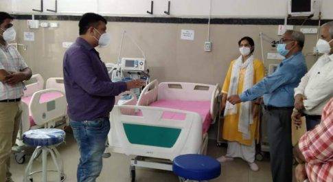 पीआईसीयू कोविड वार्ड के तैयारियों का डीएम ने लिया जायजा