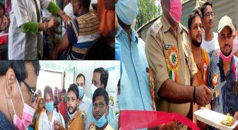 युवा उद्योग व्यापार प्रतिनिधिमंडल ने चलाया वैक्सीनेशन जागरूकता अभियान, सीओ ने फीता काटकर किया शुभारम्भ