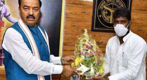 नवनिर्वाचित जिपंस राहुल शर्मा ने डीप्टी सीएम से मुलाकात कर विकास कार्यों के लिए सौंपा पत्र