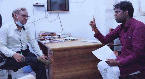 महराजगंज सीएमओ को पत्र के माध्यम से कहा हर ग्रामसभाओं मे टीकाकरण हो सुनिश्चित:राहुल शर्मा