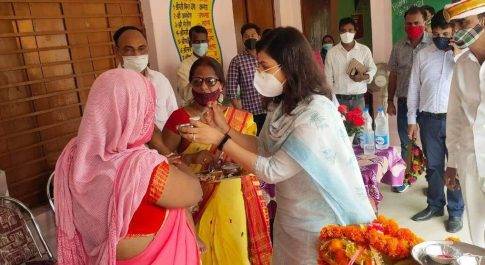 सीडीओ ने ग्राम बघौड़ा का किया निरीक्षण