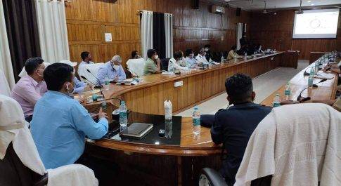 बाढ़ आपदा में त्वरित बचाव एवं राहत कार्य के लिए टेबल टाॅप एक्सरसाइज का हुआ आयोजन