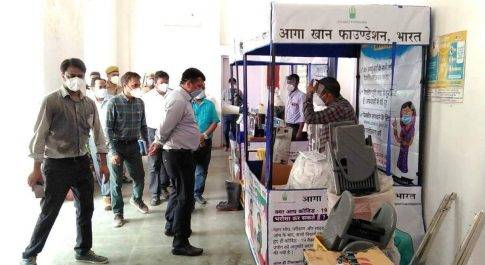 संस्था द्वारा उपलब्ध कराये गये मेडिकल उपकरण