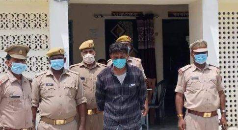 छिनैती में शामिल अभियुक्त को बृजमनगंज पुलिस ने भेजा जेल
