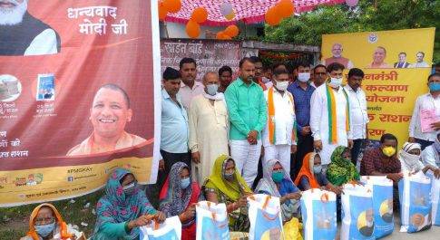 जनपद में धूमधाम से मनाया गया प्रधानमंत्री अन्नोत्सव कार्यक्रम
