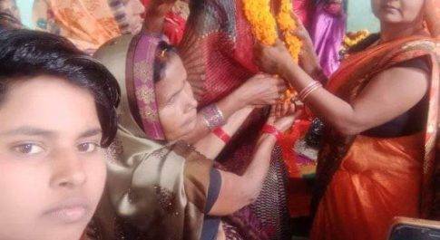 राष्ट्रीय नारी शक्ति महिला संगठन की राष्ट्रीय अध्यक्षा आरती बेहरा ने महाराजगंज की सरिता देवी को सौंपा राष्ट्रीय सचिव का दायित्व
