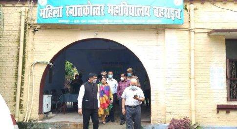 जिलाधिकारी ने किया परीक्षा केन्द्रों का निरीक्षण