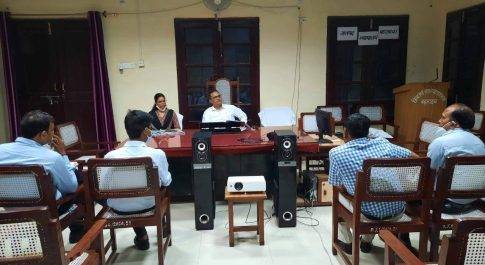 अखिल भारतीय जागरुकता कार्यक्रम के सम्बन्ध में सम्पन्न हुई बैठक