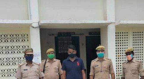 बृजमनगंज पुलिस ने 7 सीएलए एक्ट संबंधित अभियुक्त को गिरफ्तार कर भेजा जेल।