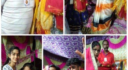 गणपति महोत्सव मे बप्पा के भजनों में झुमा नगर पंचायत बृजमनगंज