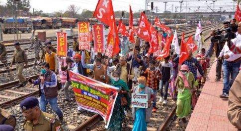देशव्यापी रेल रोको : कोरबा में भी रोकी जाएगी ट्रेन