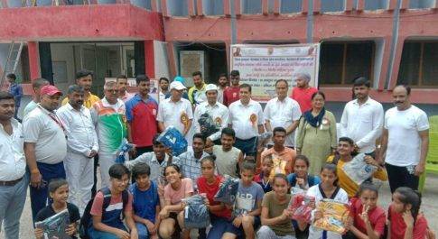अमित कुमार कश्यप व अरूणिमा यादव रहे क्रासकंट्री रेस के विजेता