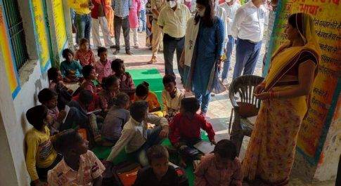 विकास योजनाओं का जायज़ा लेने के उद्देश्य से सीडीओ ने किया पयागपुर क्षेत्र का भ्रमण