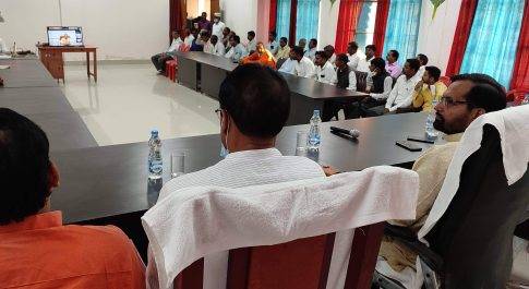 मुख्यमंत्री ने वर्चुअल माध्यम से प्रदेश के 76 नगर पंचायतों के कार्यालय भवनों का किया शिलान्यास