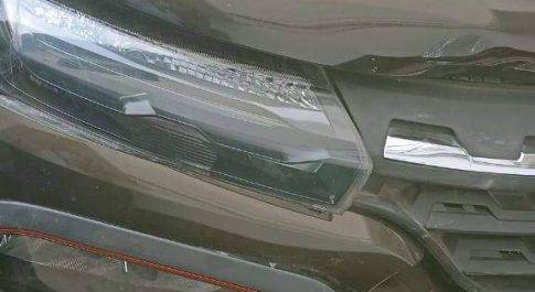 कारके टक्करसे मोटरसाइकल चालक घायल