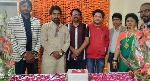गायक राकेश तिवारी के गाने से लखनऊ में हुई ‘सनम एंटरटेनमेंट’ चैनल की लॉन्चिंग