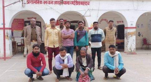 भिन्न – भिन्न प्रकरण मे शांति भंग के मद्देनजर 8 अभियुक्त गिरफ्तार