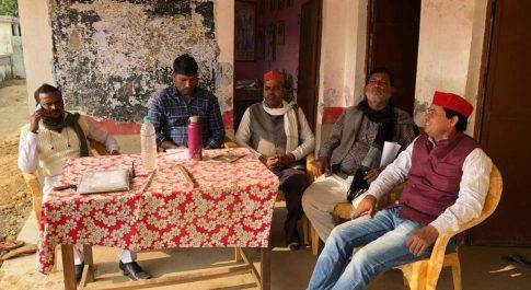 समाजवादी पार्टी ने मतदाता सूची पुनरीक्षण का किया भौतिक निरीक्षण