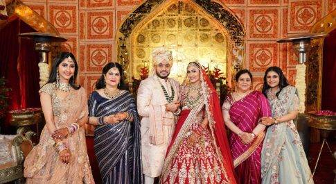 देवांशी सिंह के साथ परिणय सूत्र में बंधे बीबीडी ग्रुप के चेयरमैन विराज सागर दास