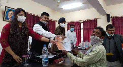 डीएम की अध्यक्षता में तहसील कैसरगंज में सम्पन्न हुआ सम्पूर्ण समाधान दिवस