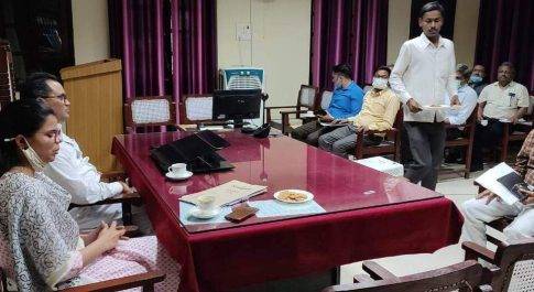 मेगा शिविर के सफल आयोजन के सम्बन्ध में बैठक सम्पन्न