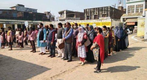 नानपारा क्षेत्र में आयोजित हुआ मतदाता जागरूकता कार्यक्रम