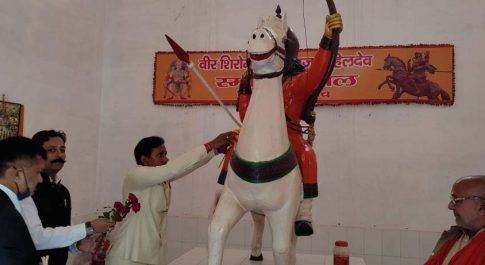 महाराजा सुहेलदेव स्मारक स्थल का प्रभारी मंत्री ने किया निरीक्षण