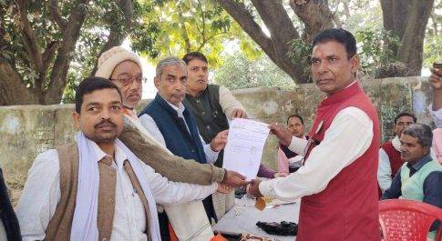 संगठन को मजबूत बनाने के लिए कांग्रेसियों ने की बैठक