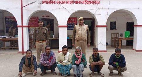 भिन्न भिन्न प्रकरण मे शांति भंग के मद्देनजर 6 अभियुक्तगण गिरफ्तार