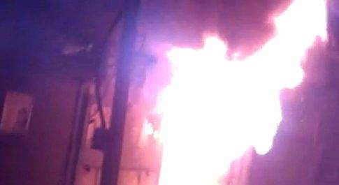काजी पुरा निकट मूंगफली मंडी के पास डायमंड टेलर की दुकान में लगी भीषण आग