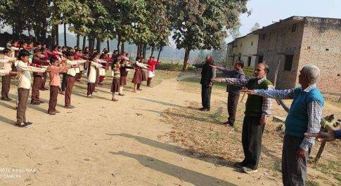 राजाराम सिंह उ.मा.वि. गंगवल में आयोजित हुआ मतदाता जागरूकता कार्यक्रम