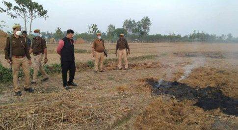 रंग लाया जिलाधिकारी का प्रयास, फसल अपशिष्ट जलाने की घटनाओं में आयी कमी