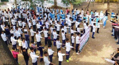 आज़ाद इण्टर कालेज में आयोजित हुआ मतदाता जागरूकता कार्यक्रम