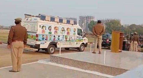 गौतमबुद्ध नगर गणतंत्र दिवस में आकर्षण का केंद्र बनेंगे नन्हे परिंदे वैन